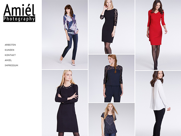 Webseite amiel-photography.de (nicht aktiv)